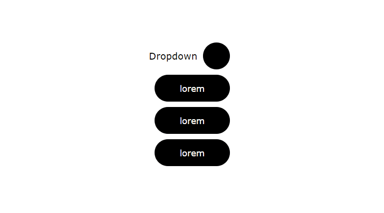 Animated Dropdown
